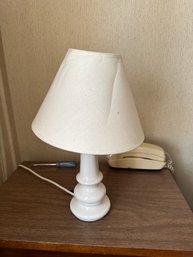 White Bed Side Table Lamp