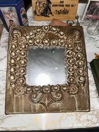 Rustic Burke Ceramic Mirror