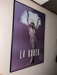 Josephine Baker Framed La Baker Poster