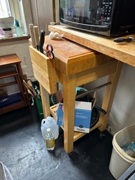 Movable Butcher Block