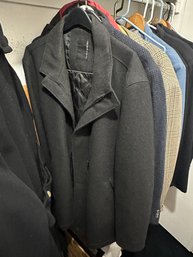 Jupiter Men's Coat (60% Wool, 30% Polyester, 10% Viscose)