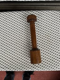 Vintage Wood Masher - Primitive Wood Pestle