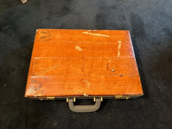 Snake Skin Briefcase