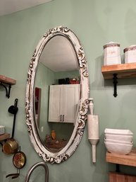 Elegant Decorative Oval Wall Mirror