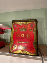 Vintage 1970's La Reale Metal Canister