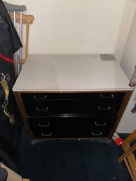 White 4-Drawer Dresser