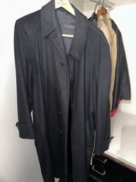 Schneiders Salzburg - Virgin Wool/alpaca Trench Coat Size 40