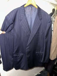 Jud Hayman Beverly Hills Mens  Striped  Blazer - Made In Italy