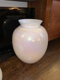 Vintage Pearlescent Vase 22' Tall