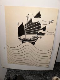 Artwork Of Replica Of The Famous Boat Owned By The Homeowner Named Mon Lei Sold Back To Ripleys, Believe It Or