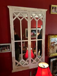 Stunning Farmhouse White Painted Mirror