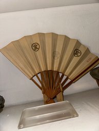 Chinese Fan With Stand