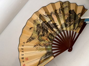 Decorative Japanese Painted Fan