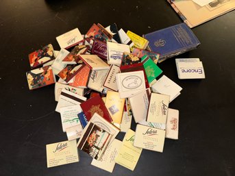 Assorted Restaurant Matchbox Collection