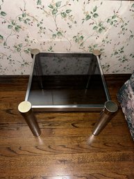 Mid-Century Chrome Coffee Table