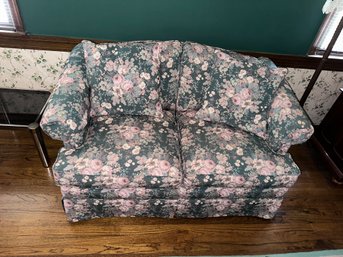 Harden Floral Print Loveseat Sofa