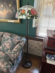 Tiffany STYLE Glass Floor Lights Pastoral Floor Lamp