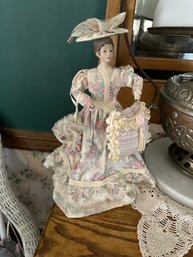 Victorian Lady Porcelain Doll