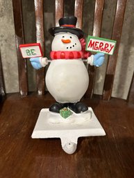 Vintage Snowman Christmas Home Decor