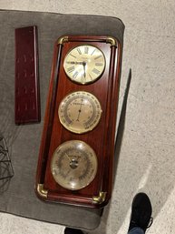 Vintage Weather Station Springfield Barometer