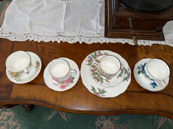 Duchess, Royal Albert, Royal Dover Bone China Tea Cup With Saucer (Set Of 4)