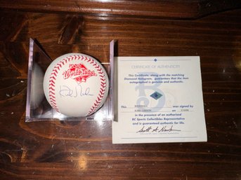 Kirk Gibson Authenticated And Autographed Baseball