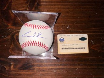 Andre Ethier Steiner Sports Authenticated And Autographed Baseball