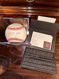 Joe Morgan Upper Deck Certified Autographed Baseball