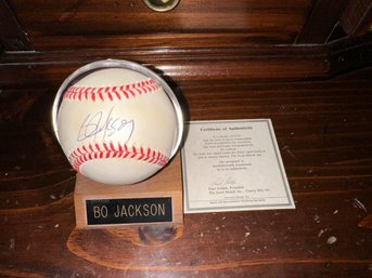 Bo Jackson Authenticated And Autographed Baseball