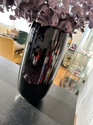 Rosenthal Black German Flower Vase