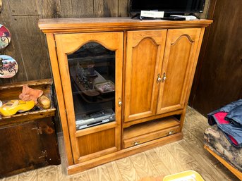 Vintage Entertainment Center Unit