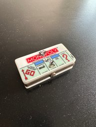 Vintage Small Monopoly Box With Car Inside