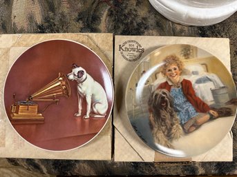 Annie Collector's Plate Series By William Chambers (Set Of 2)