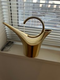 Plastic Golden Color Watering Can Designed By Nikolai Carels