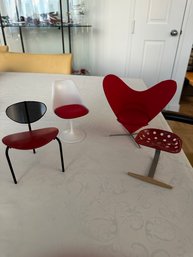 Miniature Chairs Lot