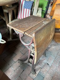 Vintage Antique School Desk (#3)