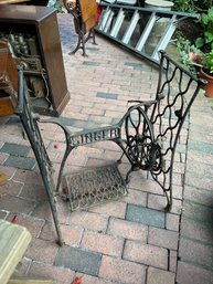 Vintage Singer Sewing Machine Metal Stand