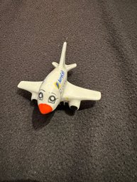 Old Vintage Porcelain Figurine Airplane Aerosvit Korosten Soviet Russian Antique