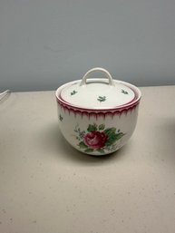 Block Spal Lyric Rose Rimmed Pot With Lid