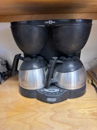 DeLonghi Stainless Steel Cafe Duo II Coffee Maker