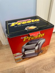 Vintage Silver Presto Pasta Maker Machine