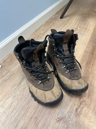 Vintage Coleman Peak Leather Hiking Boots