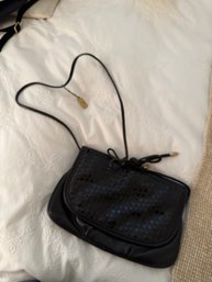 Lisette Small Crossbody Woven Leather Bag