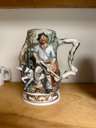 Vintage Capodimonte Style Porcelain Jug