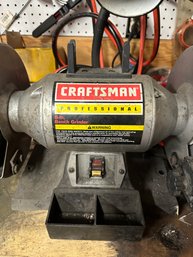 8-in Craftsman Bench Grinder You Must Detach And Remove