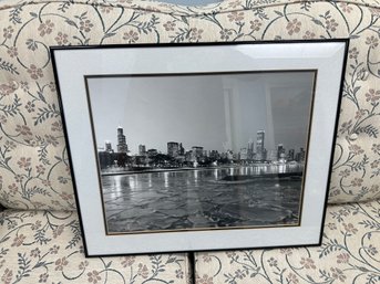 Elegant Chicago Photo Framed