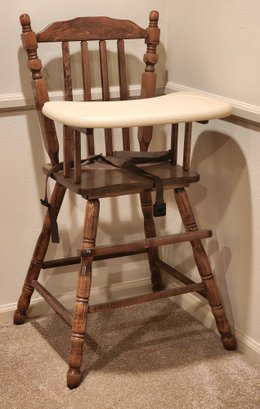 Vintage Wooden High Chair Selection