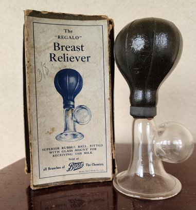 Vintage Quack Medicine Breast Reliever Tool