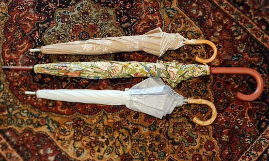 (3) Vintage Umbrella Selections