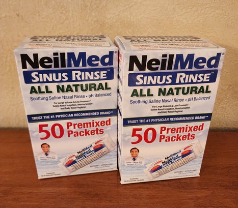 Brand New NeilMed Sinus Relief Packets (100 Total)